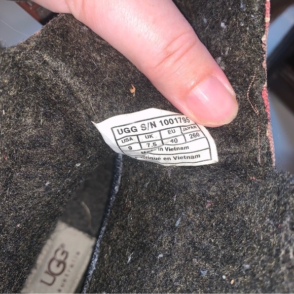 UGG Brown Decatur Nordic Snowflake Winter Boots 9 - Picture 5 of 13